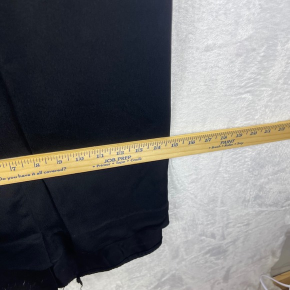 VTG 1950's Maggi Stover Black Ruched Dolman Sleeve Midi Dress Women Size Petite - Picture 8 of 8